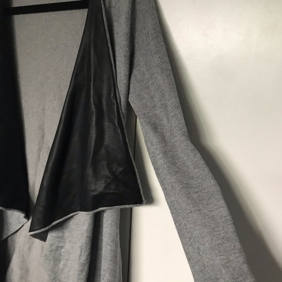 Zara Knit Size S Grey Cardigan NWOT Long Sleeve - Picture 3 of 5